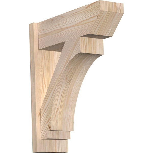 Ekena Millwork Imperial Slat Smooth Outlooker, Douglas Fir, 7 1/2"W x 22"D x 26"H OUT08X22X26IMP06SDF - main